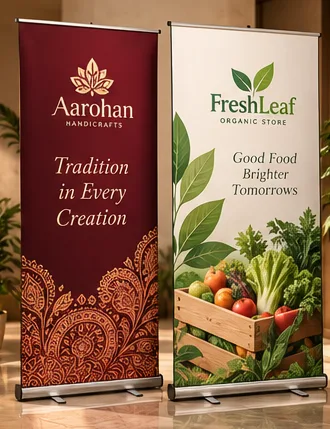 Printed flex banners