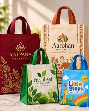 Printed non-woven bags